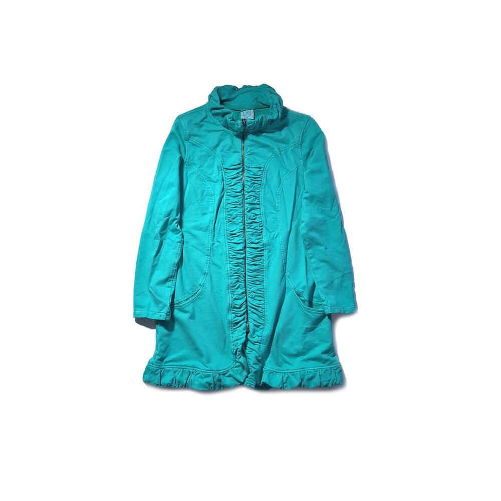 VTG C.M.C. Color Me Cotton Jacket Teal Women's Size M-L